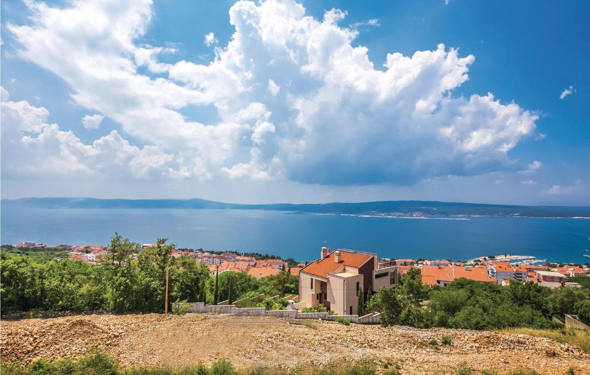Cozy Apartment In Crikvenica With House Sea View Kültér fotó