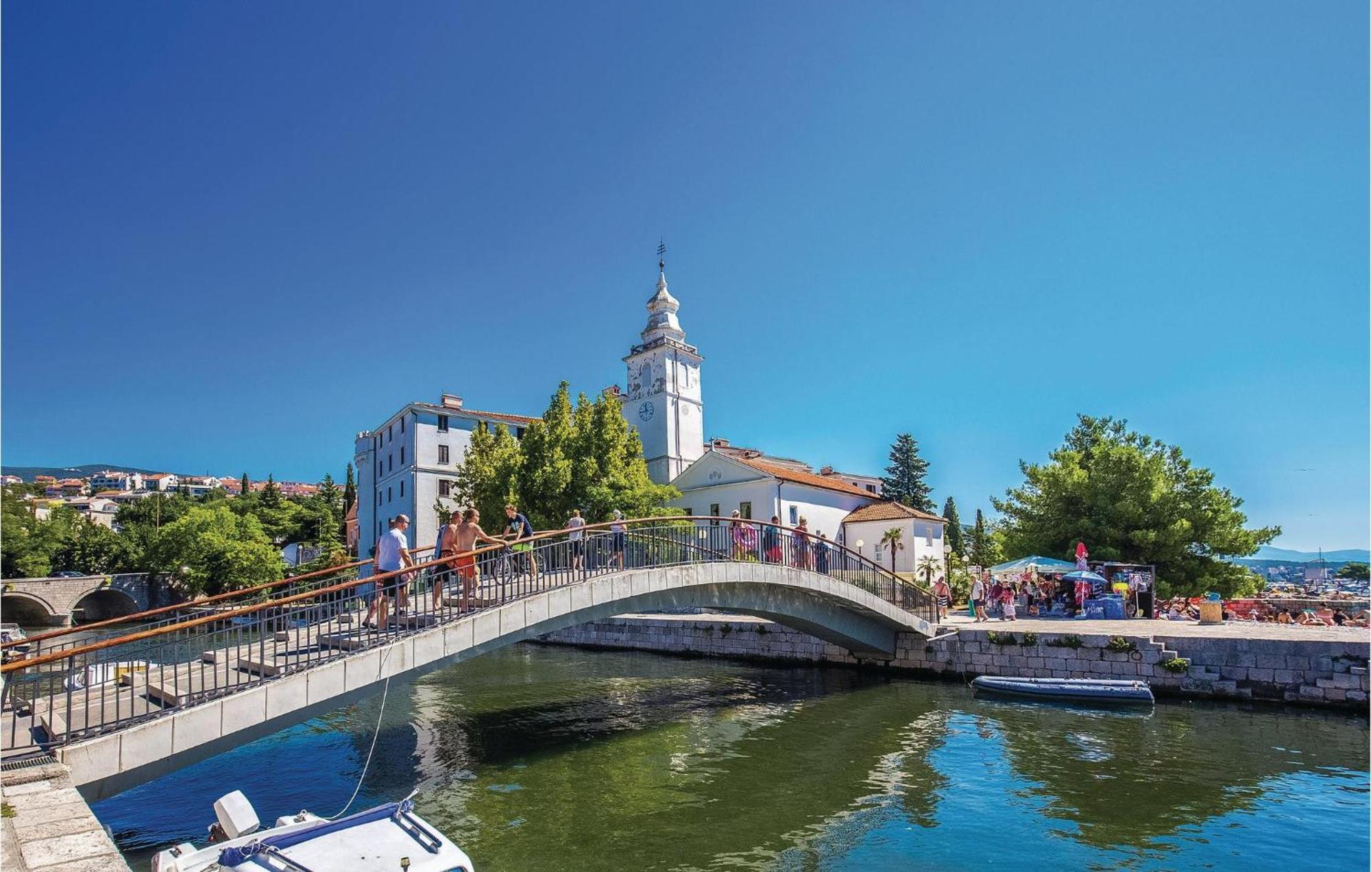 Cozy Apartment In Crikvenica With House Sea View Kültér fotó