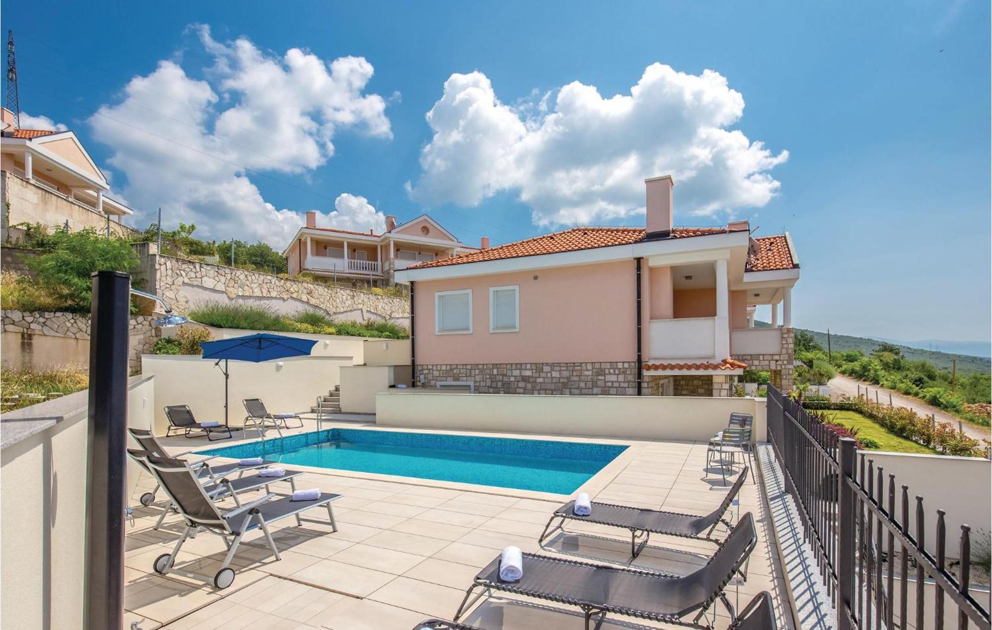 Cozy Apartment In Crikvenica With House Sea View Kültér fotó