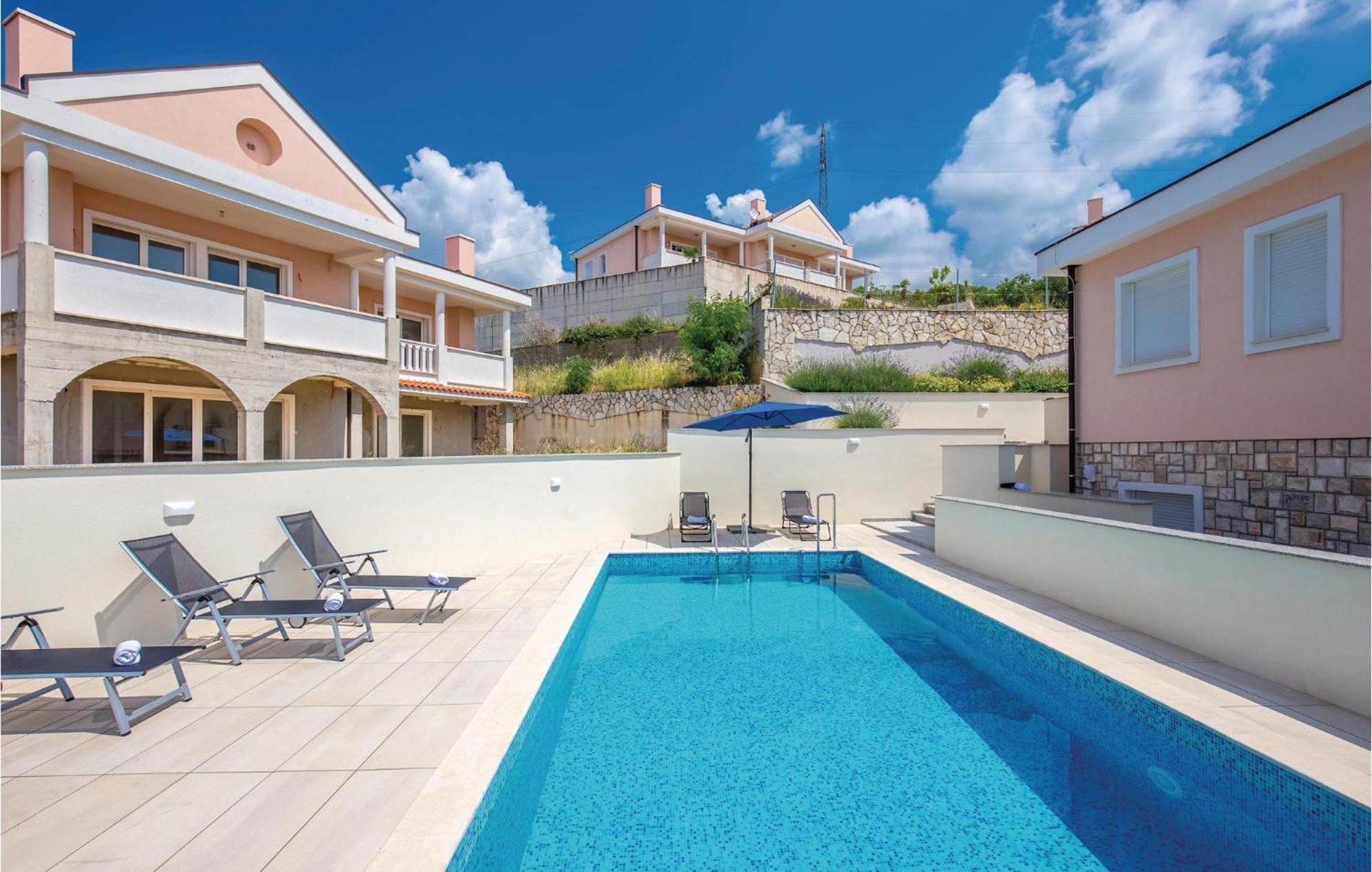 Cozy Apartment In Crikvenica With House Sea View Kültér fotó